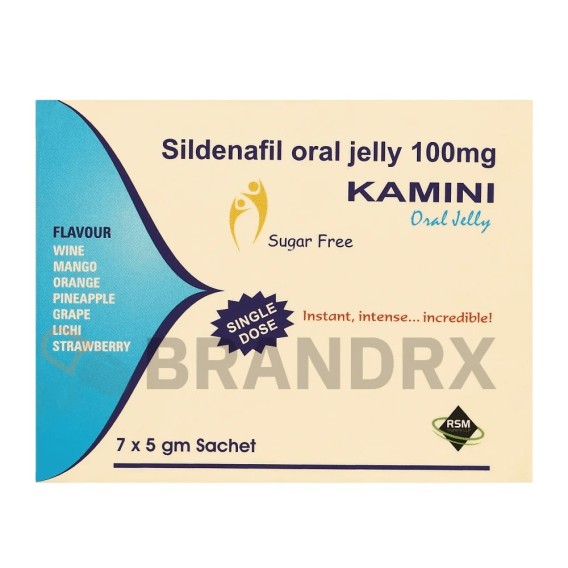 Kamini Oral Jelly Flavoured 100 mg Pharmaceutical